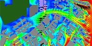 CFD Modelling of Wind Flow Profile through Housing Estate